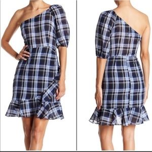 Donna Morgan one shoulder dress size 10